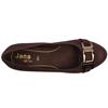 JANA 22369 LOW COURT SHOE - BROWN SUEDE